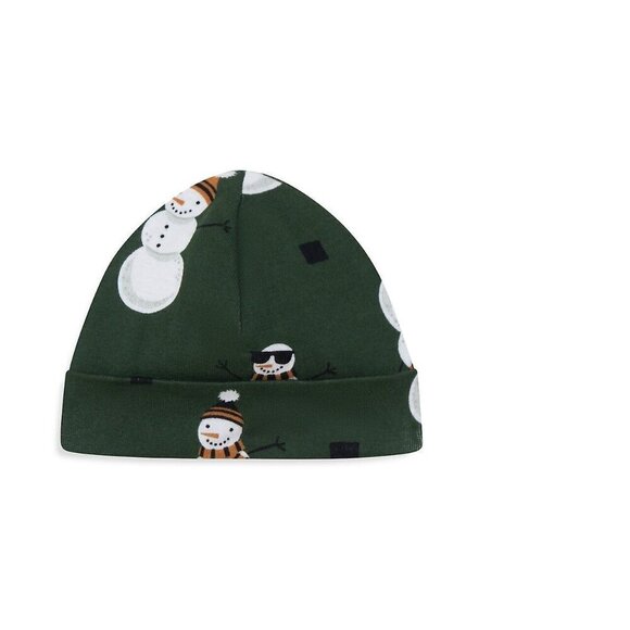 PL Sleep by Petit Lem Baby Snowman 2-Piece Toque & Footie Set 6M - Picture 2 of 6